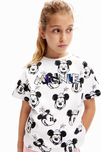 Camiseta Minnie Mouse lentejuelas reversibles - - 11/12 - Desigual - Modalova