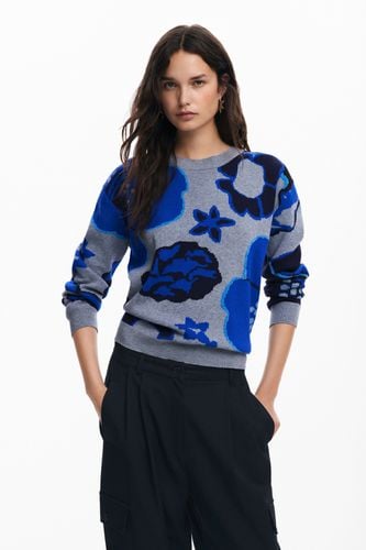 Floral sweater - L - Desigual - Modalova