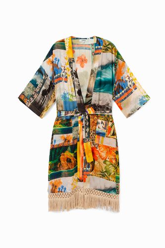 Kimono eco hawaiano - - S - Desigual - Modalova