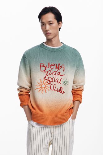 BuenaVida gradient sweater - M - Desigual - Modalova