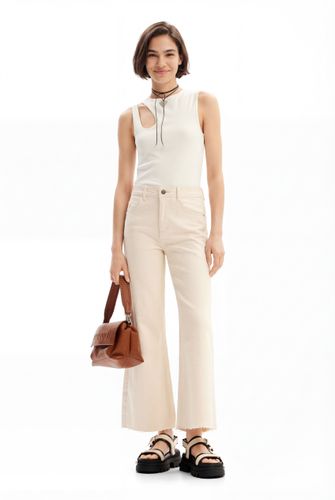 Vaqueros Culotte cropped - 34 - Desigual - Modalova