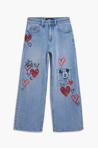 Mickey Mouse™ heart jeans - 38 - Desigual - Modalova