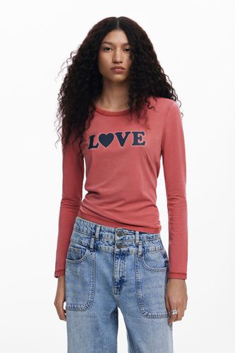 Camiseta I Love Desigual - RED - XL - Desigual - Modalova