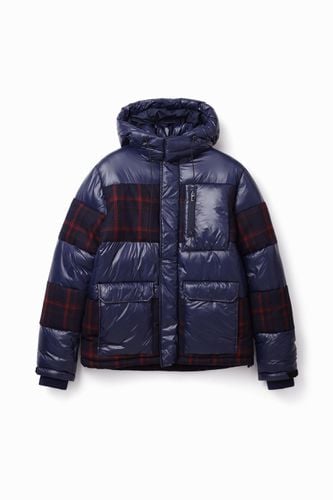 Padded patchwork jacket - - XXL - Desigual - Modalova