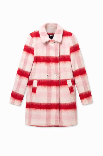 Abrigo de lana doble botonadura - Desigual - Modalova