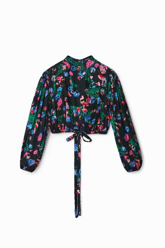M. Christian Lacroix cropped floral blouse - - XS - Desigual - Modalova