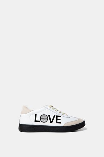 LOVE message sneakers - WHITE - 36 - Desigual - Modalova