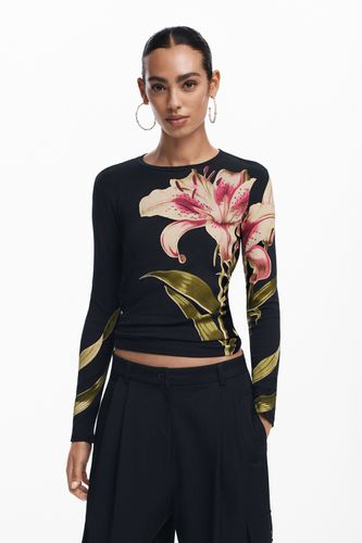 Orchid long-sleeve T-shirt - XS - Desigual - Modalova