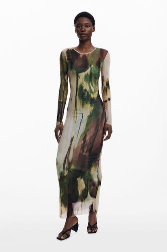 Robe longue en tulle - Desigual - Modalova