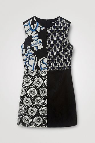 Slim patchwork dress - BLACK - XS - Desigual - Modalova