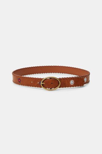 Leather effect belt mandalas - - 90 - Desigual - Modalova