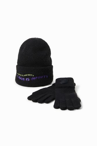 Gift pack of hat and gloves - - U - Desigual - Modalova