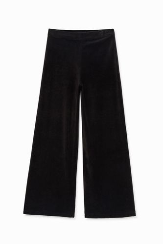 Velvet flared trousers - BLACK - M - Desigual - Modalova