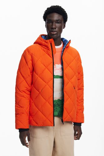 Padded coat - ORANGE - M - Desigual - Modalova