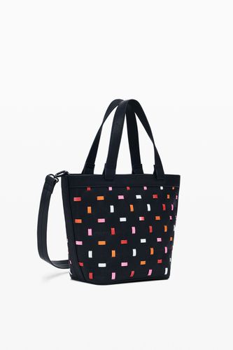 Bolso shopper troquelado - U - Desigual - Modalova