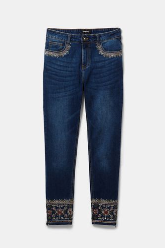 Skinny exotic jeans - BLUE - 26 - Desigual - Modalova
