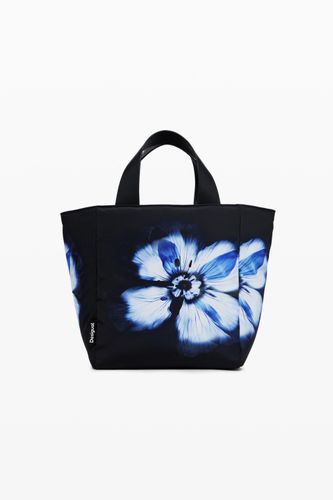 Bolso shopper flor - Desigual - Modalova