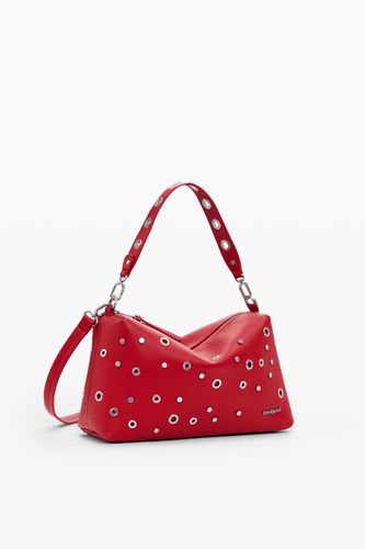 Bolso de mano tachuelas - RED - U - Desigual - Modalova