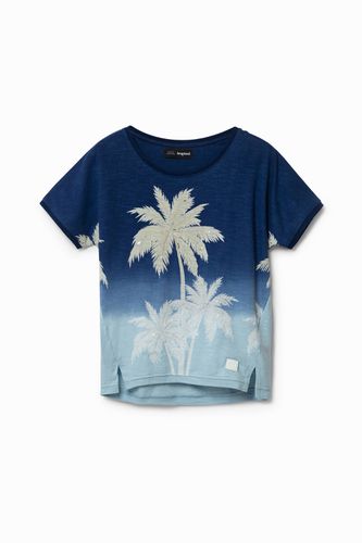 Camiseta estampado palmeras - Desigual - Modalova