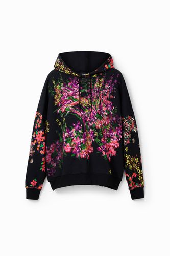 Sudadera oversize flores - M - Desigual - Modalova