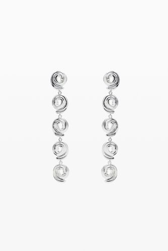 Cascade spiral earrings silver-plated Zalio - U - Desigual - Modalova