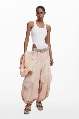 Fluid cargo pants - RED - 40 - Desigual - Modalova