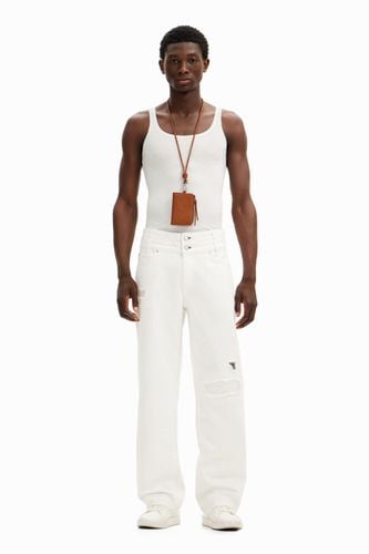 Jeans - WHITE - 34 - Desigual - Modalova