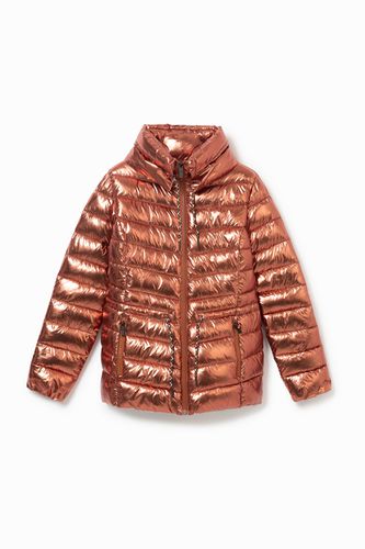 Padded jacket hood - YELLOW - M - Desigual - Modalova