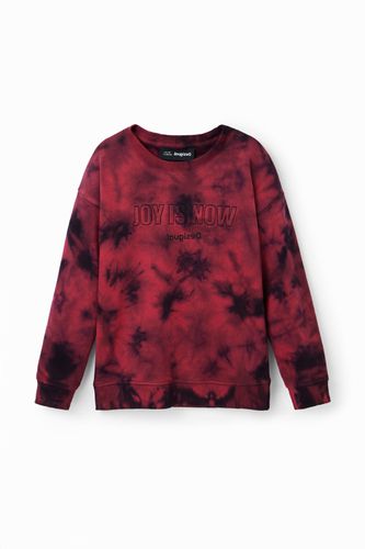 Tie-dye sweatshirt - RED - 5/6 - Desigual - Modalova