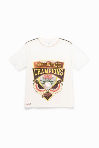 Champions sport T-shirt - WHITE - S - Desigual - Modalova