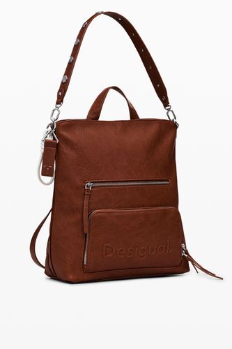 Mochila S logo - BROWN - U - Desigual - Modalova