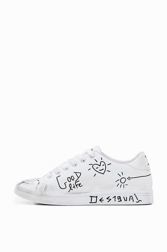 Doodle sneakers - WHITE - 40 - Desigual - Modalova