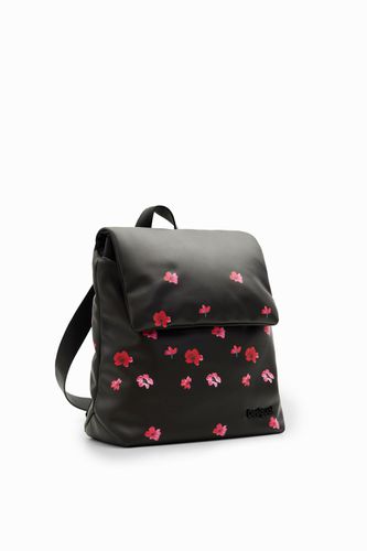 S padded floral backpack - - U - Desigual - Modalova