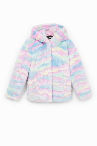 Chaqueta pelo suave pastel - 11/12 - Desigual - Modalova