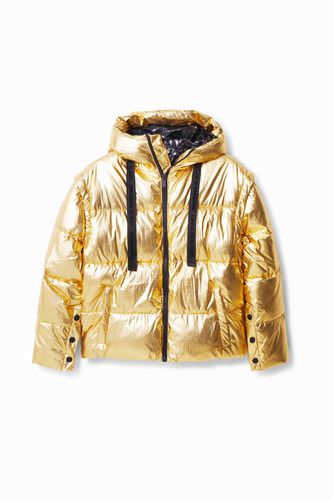 Detachable sleeve padded jacket - - M - Desigual - Modalova
