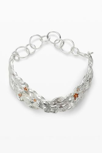 Choker cromado texturas Zalio - U - Desigual - Modalova