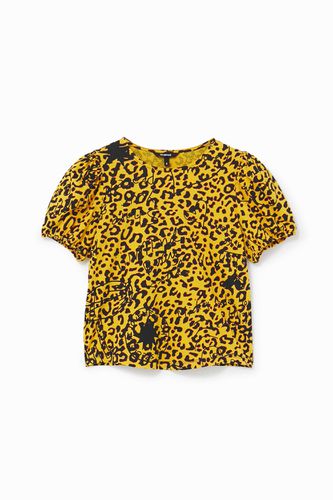 Short sleeve animal print T-shirt - - L - Desigual - Modalova