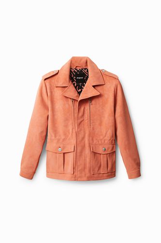 Straight multi-pocket jacket - - M - Desigual - Modalova