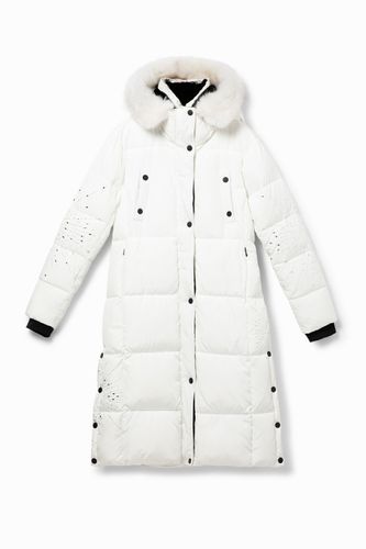 Long padded straight coat mandalas - - XL - Desigual - Modalova