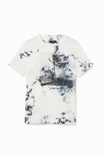 Tie-Dye T-Shirt - WHITE - S - Desigual - Modalova
