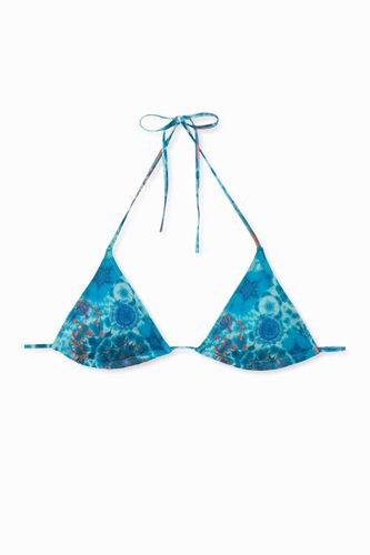 Triangle bikini top - BLUE - S - Desigual - Modalova