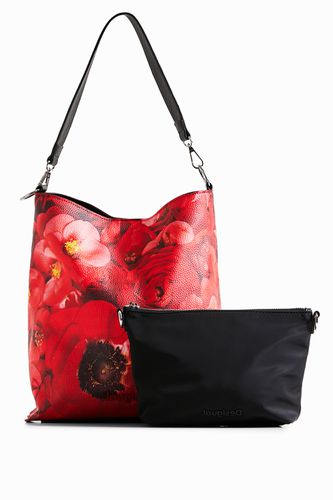 Poppies sack bag - RED - U - Desigual - Modalova