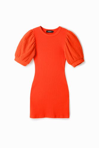 Short slim coral dress - ORANGE - S - Desigual - Modalova