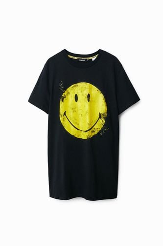 Smiley® T-shirt dress - BLACK - S - Desigual - Modalova