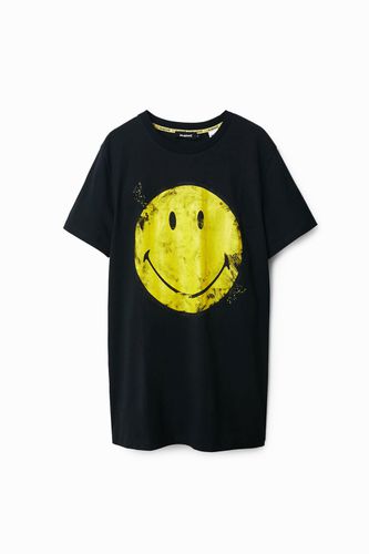 Vestido camiseta Smiley® - Desigual - Modalova