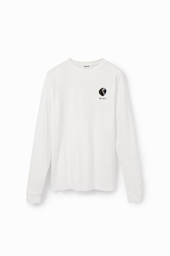Oversize yin-yang T-shirt - - XL - Desigual - Modalova