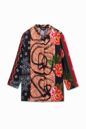 Camisa oriental boho - RED - XL - Desigual - Modalova