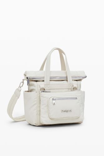 Nylon handbag - WHITE - U - Desigual - Modalova