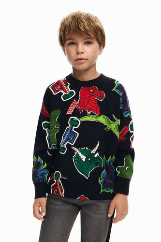 Sudadera dinosaurio - Desigual - Modalova