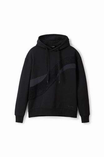 Oversize hoodie - BLACK - XL - Desigual - Modalova